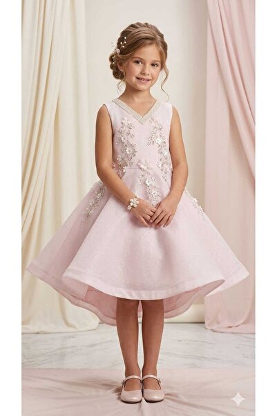 Marllow Very Beautiful Girl's Dress Double Cloche