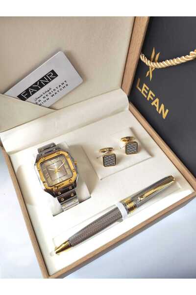 FAYNR Luxury Design Men's Watch with Complete Set of Accessories