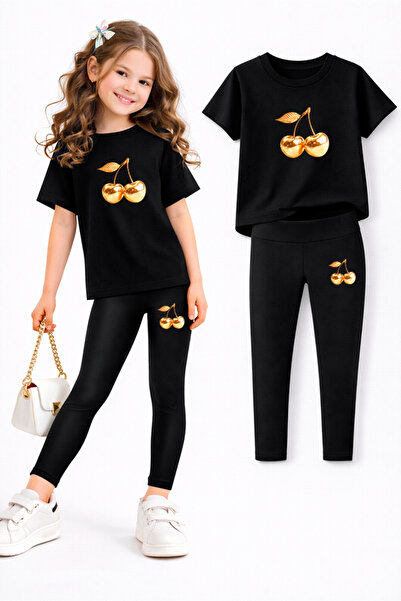 genosha Σετ κολάν και μπλουζάκι για κορίτσια/ Συνδυασμός μητέρας-κόρης