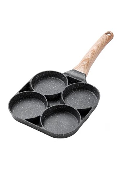 Trendily Ceramic Frying Pan with 4 Compartments