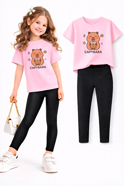 genosha Σετ κολάν και μπλουζάκι για κορίτσια/ Συνδυασμός μητέρας-κόρης