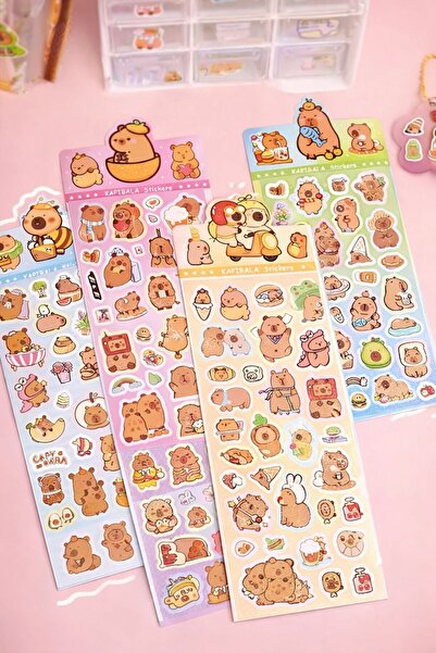 hamiyetkirtasiye Capybara Hologramlı Sticker ( 1 Adet )