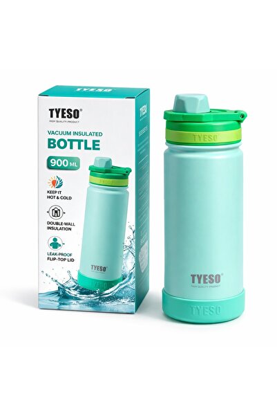 OEM TYESO Vacuum Insulated Thermos Bottle – Matte Phosphorescent Green - 600 ml