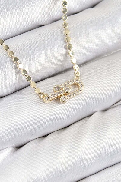 Inure Jewelry قلادة نسائية من النحاس والزركون موديل تيفاني مصنوعة من سلسلة ذه...