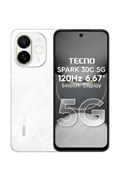 TECNO سبارك 30C ثنائي الشريحة أورورا كلاود 4+4 جيجابايت رام 128 جيجابايت 5G -...