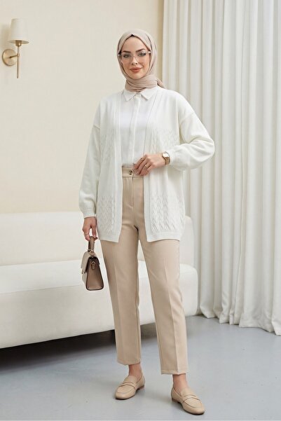 HİJABAYA Αραβική Διάτρητη Πλεκτή Ζακέτα