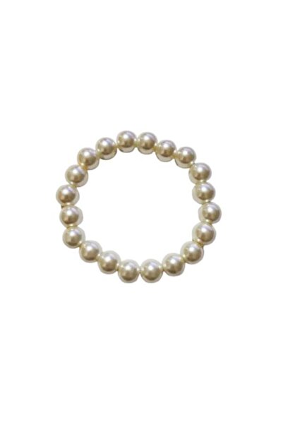 EDWOL Women's Elastic Pearl Stone Bracelet
