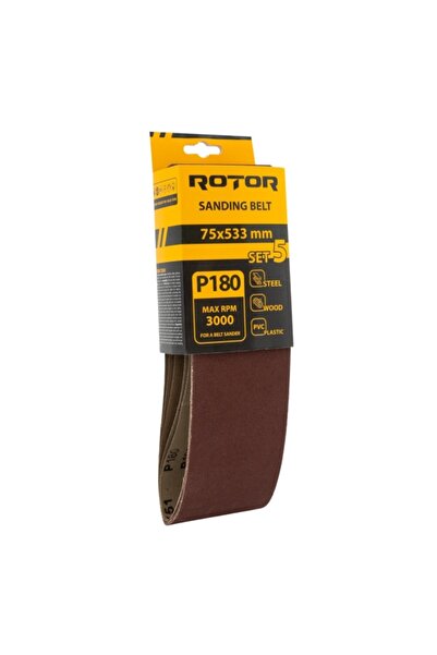 Rotor Bandă abrazivă P 180 75*533 set 5