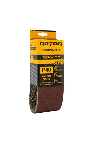 Rotor Bandă abrazivă P 40 75*457 set 5