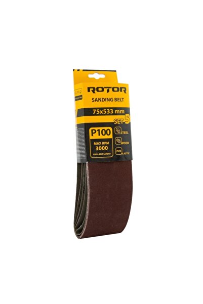 Rotor Bandă abrazivă P 100 75*533 set 5