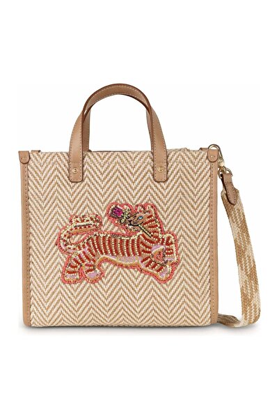 Oilily Nákupná taška s cikcakovým pruhom 22 cm