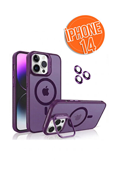 5DM iPhone 14 Uyumlu MagSafe Destekli Askeri Sınıf Darbe Emici Kılıf Kamera L...