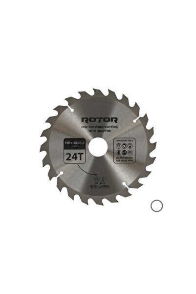 Rotor Wood Cutting Disc 190*30/25.4 with Adapter 24 T