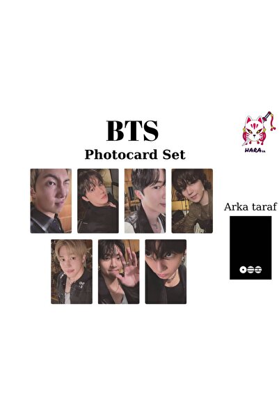 Hara Company BTS Arirang Albüm Photocard SETİ ( 7'li ) Fanmade v11