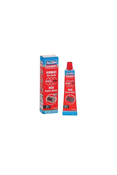 Alcon Hyper-RTV Nötr Sıvı Conta M-3302 Kırmızı 50 ml