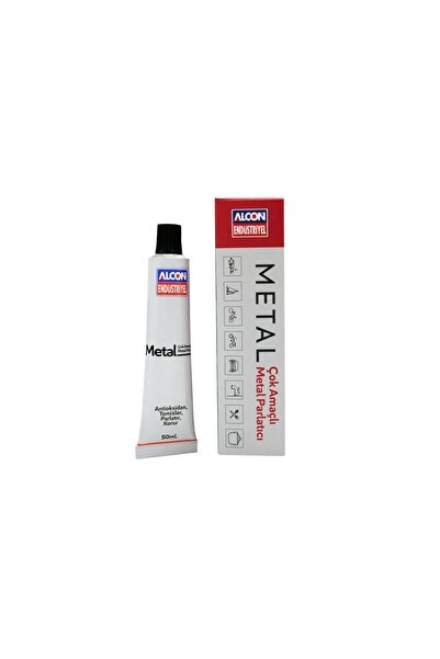 Alcon Metal Polish (Çok Amaçlı Çelik Parlatıcı) 80 gr Tüp M-9935