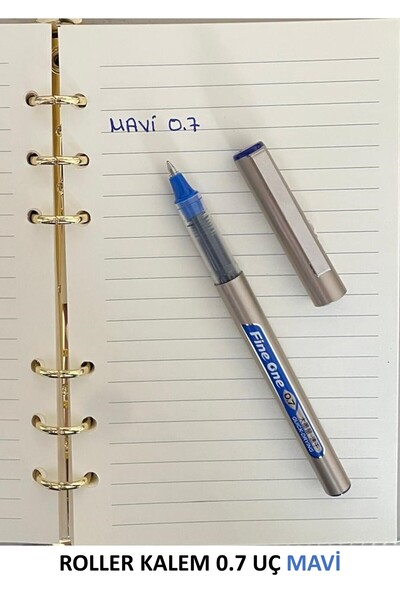Akraz Art Design Roller Jel Pen 0.7 uç Kalem (Pilot kalem) 1 ADET Kesintisiz ...