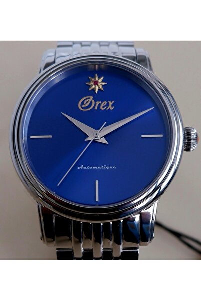 Orex Automatic wristwatch "Comte des Carpates Deluxe-C" blue