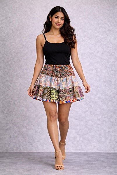 Generic Short Skirt with Elastic Waist