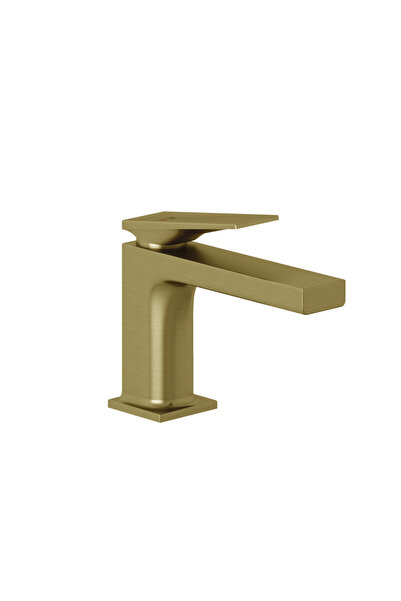 Kludi Baterie lavoar Kludi, Decus 85, cu ventil click-clack, brushed gold