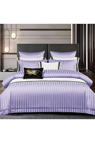 Pucioasa Damask bed linen with elastic for double bed Pucioasa, CVA 6 pieces,...