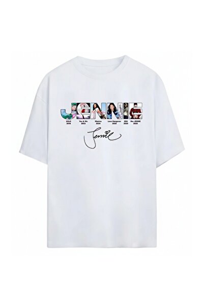 SVART WEAR Tricou Jennie BlackPink unisex oversize 100% bumbac