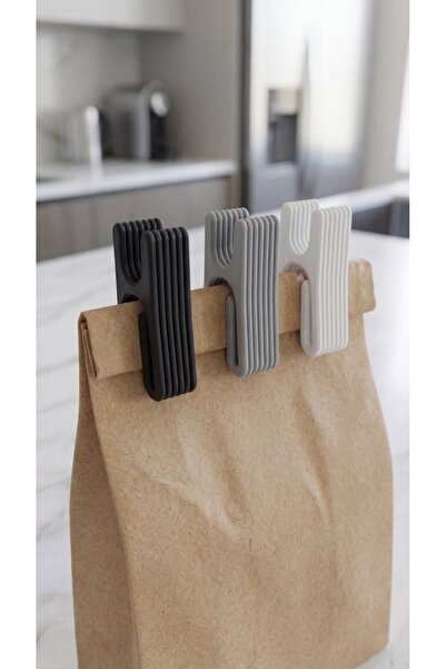 Fulmin 6 Pieces / Pack of Closing Clips / Practical Bag Clips Colorful Set