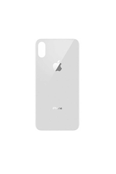 OEM Battery cover for iPhone Xs, glass, white, without adhesive, service pack