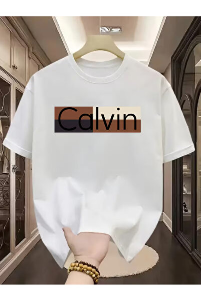 LİNA06 Elegant And Stylish Printed Women'S Crew Neck Pullover T-Shirt | Casua...