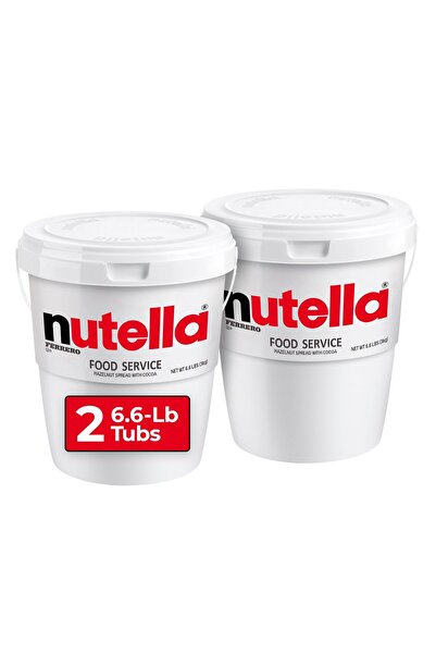 Nutella 2 x 3 kg Jumbo Cup Ferrerro Spread XXL Nougat Cream Ferrero