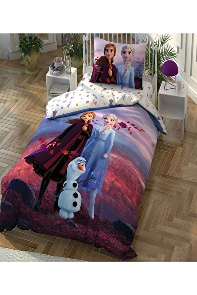 Taç Original Licensed Frozen Disney Frozen Elsa Single Duvet Cover Set
