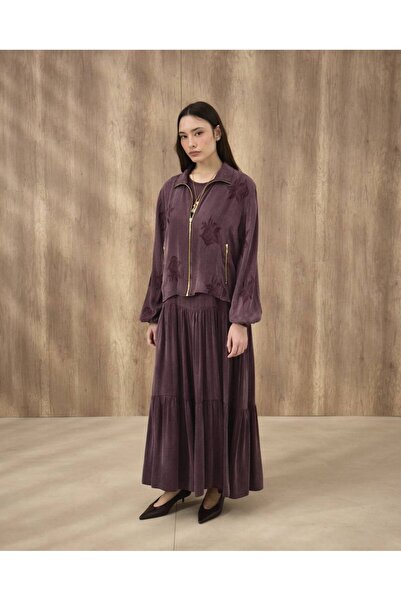 Aris collection KADIN İKİLİ İPEK CUPRA ELBİSE