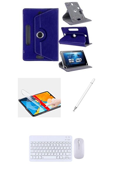Nomker Lenovo Yoga Tab TB710FU 11'' Uyumlu 4in1 Set Klavye Mouse Kılıf Kalem ...