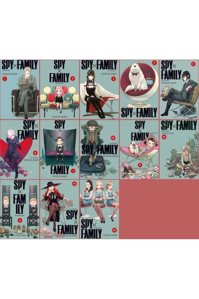 Gerekli Şeyler Yayıncılık Spy x Family Türkçe Manga Seti