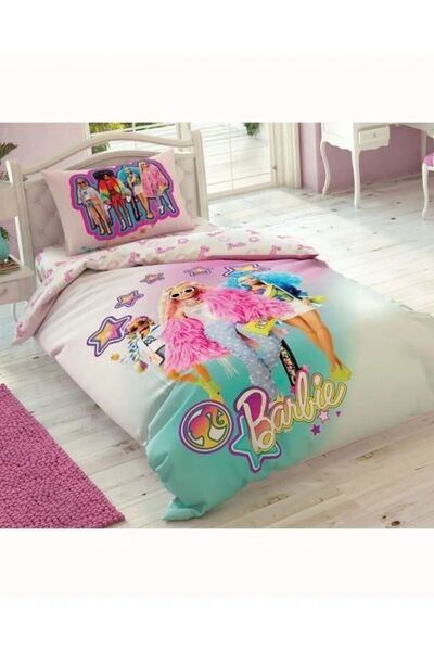 Taç Original Licensed Barbie Single Duvet Cover Set