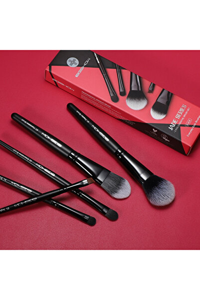 EIGSHOW 5 Piece Professional Makeup Brush Set (Very Suitable for Travel) Jade...