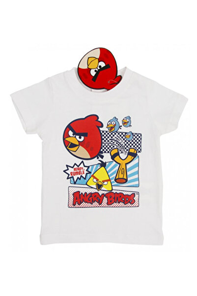 Angry Birds Tricou alb