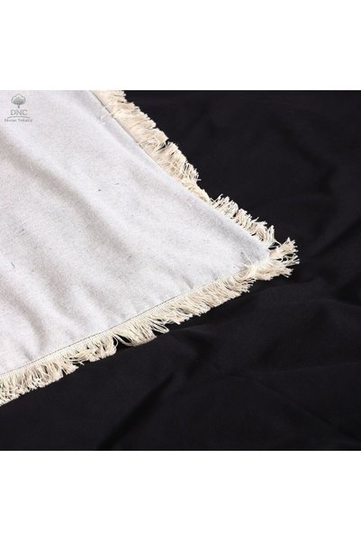 DNC home tekstil Gri Siyah Çift Kişilik Nevresim Takımı