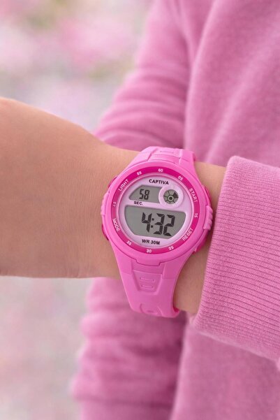 captiva Digital 3 Atm Water Resistant Children's Wristwatch with Light+Alarm+...
