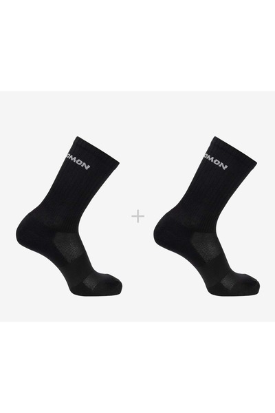 Salomon Чорапи Evasion Crew, 2 броя, унисекс, ЧЕРНИ