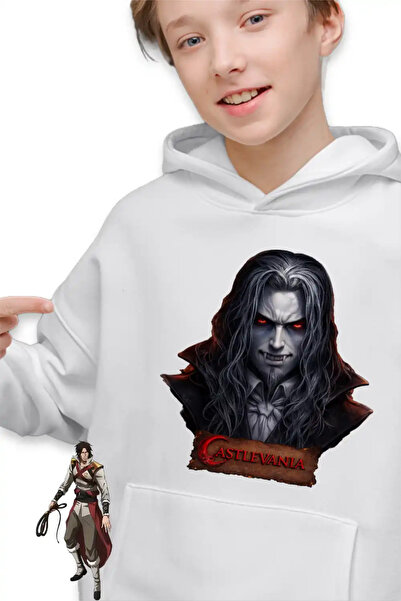 OEM Παιδικό Φούτερ για Αγόρια Castlevania Δράκουλα Γοτθικό Τρόμος