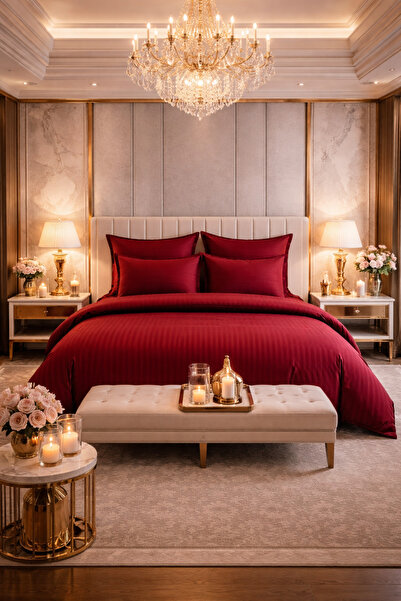 Damask Finet Bed Linen 6 Pieces, Fitted Sheet, Damask Finet, Hotel Luxury miniatura 3