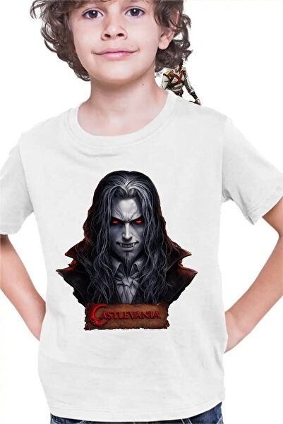 OEM Tricou Copii Baieti Castlevania Dracula Gothic Horror