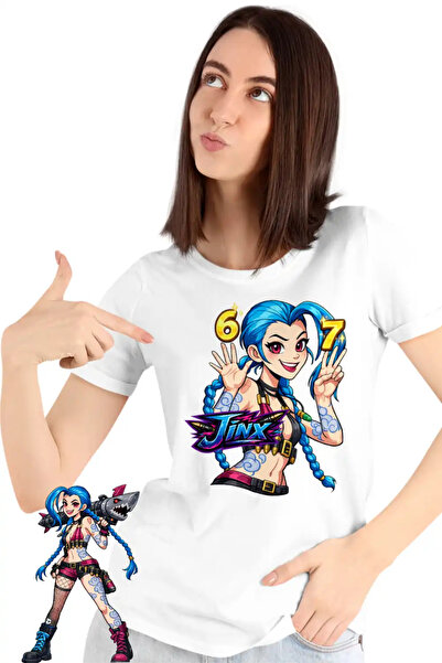 OEM Jinx Six Seven Arcane Runeterra Women's T-Shirt