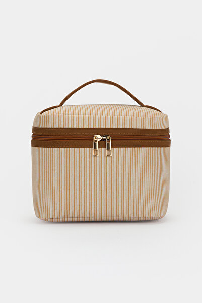 Lui Baby Large Size Makeup and Organizer Bag with Stylish Textured Fabric and...