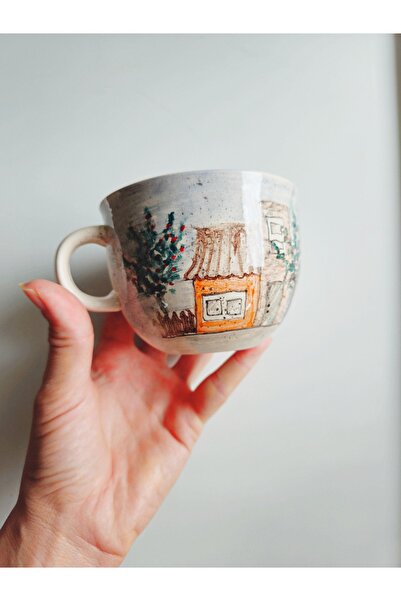 WEBBMODA كوب رسم يدوي الصنع حسب الطلب