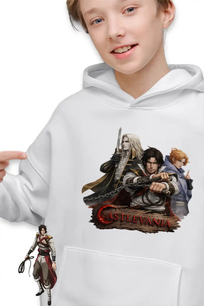 OEM Hanorac Copii Baieti Castlevania Fantasy Vampire Hunters