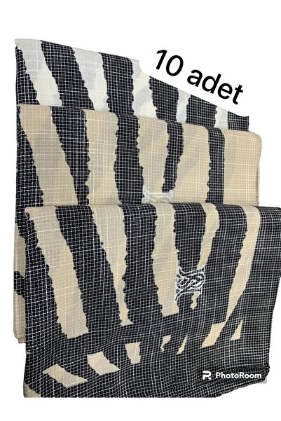 ÇİĞDEM AYDIN 10 Pieces of Patterned Shawls in Distribution