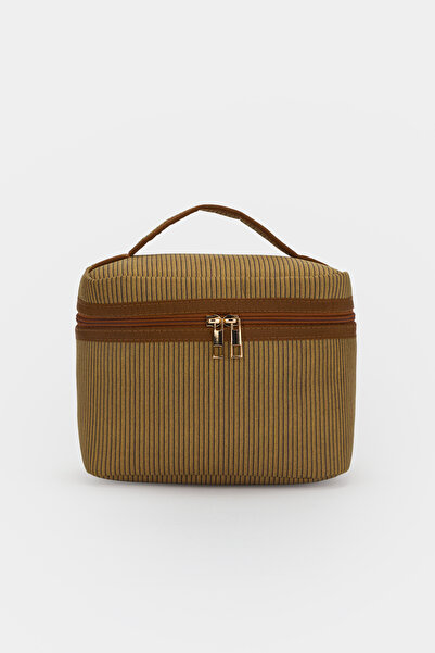 Lui Baby Large Size Makeup and Organizer Bag with Stylish Textured Fabric and...