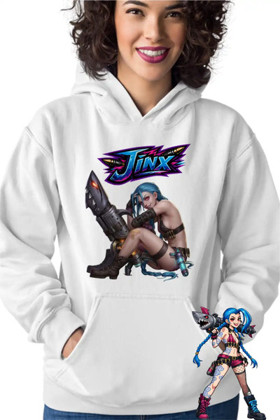 OEM Runeterra Arcane Jinx Women's Hoodie